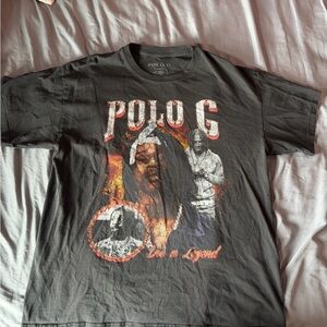 Polo G Black Graphic 'Polo G' Short Sleeve Tee